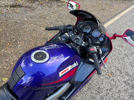 1993 Kawasaki ZZR 600, синий, 260000 рублей, вид 5