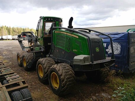 2021 John Deere 1270G, белый, 39302000 рублей, вид 4