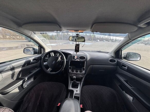 2008 Ford Focus II Рестайлинг, серебристый, 369000 рублей - вид 7