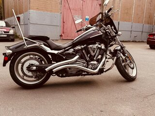 2009 Yamaha XV 1900, чёрный, 759000 рублей, вид 1