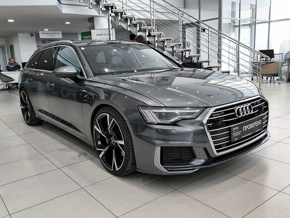 2019 Audi A6 45 TDI V (C8), серый, 3850000 рублей - вид 2