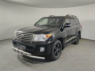 2012 Toyota Land Cruiser 200 Series Рестайлинг 1, чёрный, 3740000 рублей, вид 1