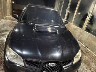 2006 Subaru Impreza WRX II Рестайлинг 2, чёрный, 1300000 рублей, вид 1