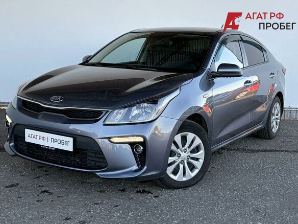 2018 Kia Rio IV, серебристый, 1595000 рублей