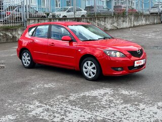 2007 Mazda 3 I (BK) Рестайлинг, красный, 260000 рублей, вид 3