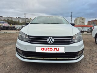 2018 Volkswagen Polo V Рестайлинг, белый, 490000 рублей, вид 2