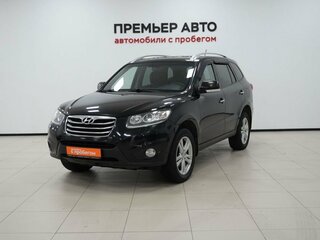 2011 Hyundai Santa Fe II Рестайлинг, чёрный, 1100000 рублей, вид 3