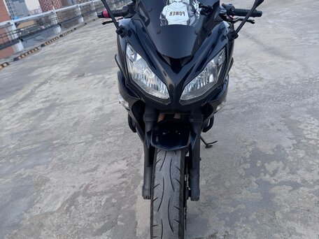 2012 Kawasaki ER-6F (Ninja 650R), чёрный, 380000 рублей, вид 1