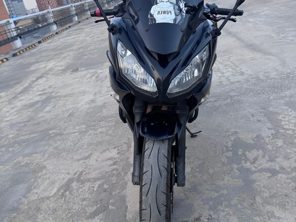 2012 Kawasaki ER-6F (Ninja 650R), чёрный, 380000 рублей