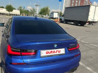 2019 BMW 3 серии 320d VII (G2x), синий, 3100000 рублей, вид 5
