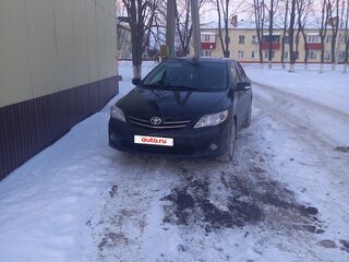 2011 Toyota Corolla X (E140, E150) Рестайлинг, чёрный, 800000 рублей, вид 1