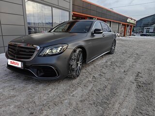 2014 Mercedes-Benz S-Класс AMG 63 AMG Long III (W222, C217), серый, 3730000 рублей, вид 1