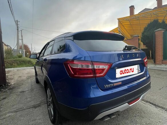 2021 Lada (ВАЗ) Vesta SW Cross I, синий, 1350000 рублей - вид 5