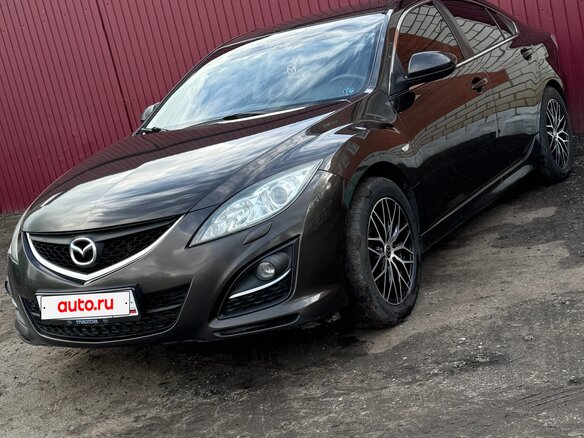 2010 Mazda 6 II (GH) Рестайлинг, коричневый, 930000 рублей