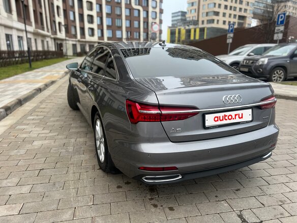 2021 Audi A6 45 TFSI V (C8), серый, 4300000 рублей - вид 6