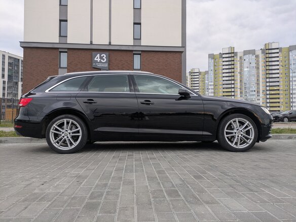 2017 Audi A4 V (B9), чёрный - вид 9