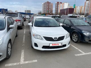 2011 Toyota Corolla X (E140, E150) Рестайлинг, белый, 1040000 рублей, вид 2