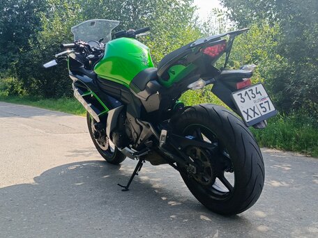 2016 Kawasaki ER-6F (Ninja 650R), зелёный, 480000 рублей, вид 5