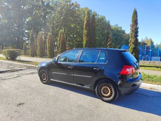 2007 Volkswagen Golf V, чёрный, 444000 рублей, вид 3