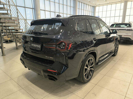 2022 BMW X3 30i xDrive III (G01) Рестайлинг, чёрный, 4850000 рублей, вид 5