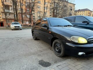2007 Chevrolet Lanos I, чёрный, 365000 рублей, вид 2