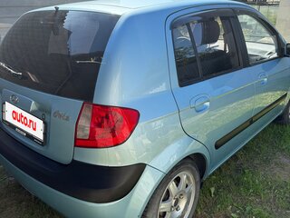 2007 Hyundai Getz I Рестайлинг, голубой, 520000 рублей, вид 4