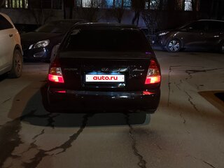 2005 Hyundai Accent ТагАЗ II, чёрный, 410000 рублей, вид 4
