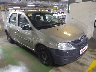 2011 Renault Logan I Рестайлинг, бежевый, 250000 рублей, вид 1