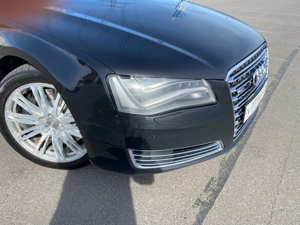 2011 Audi A8 Long III (D4), чёрный, 1400000 рублей - вид 6