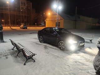 2011 Mitsubishi Lancer X Рестайлинг, синий, 670000 рублей, вид 4