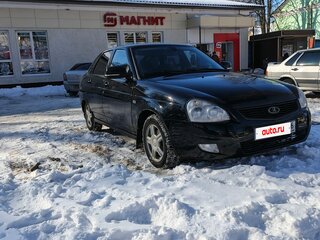 2008 Lada (ВАЗ) Priora I, чёрный, 245000 рублей, вид 2