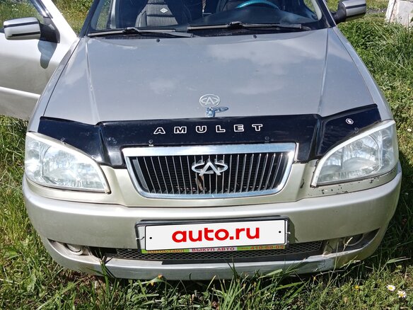 2007 Chery Amulet (A15) I, серый, 130000 рублей