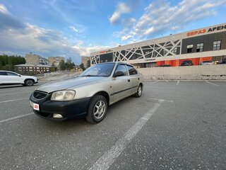 2006 Hyundai Accent ТагАЗ II, бежевый, 200000 рублей, вид 1