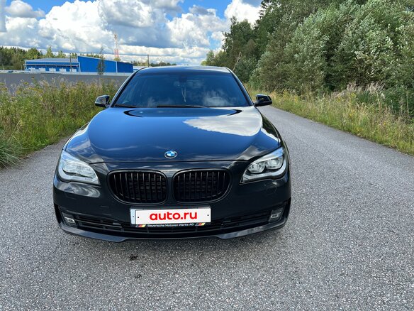 2014 BMW 7 серии Long 740Li xDrive V (F01/F02/F04) Рестайлинг, чёрный, 2299000 рублей