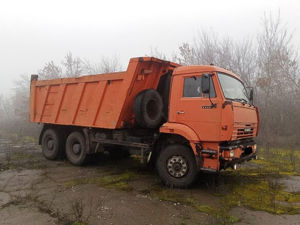 2008 КамАЗ 6520, оранжевый, 950000 рублей - вид 1