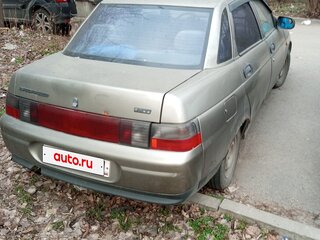 2002 Lada (ВАЗ) 2110, серебристый, 110000 рублей, вид 4