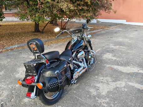 2010 Harley-Davidson Heritage Classic, чёрный, 910000 рублей, вид 3
