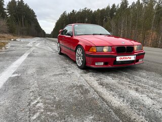 1994 BMW 3 серии 325i III (E36), красный, 1100000 рублей, вид 2