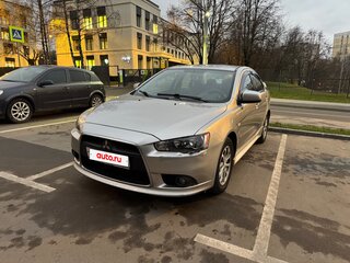 2012 Mitsubishi Lancer X Рестайлинг, серебристый, 849000 рублей, вид 1