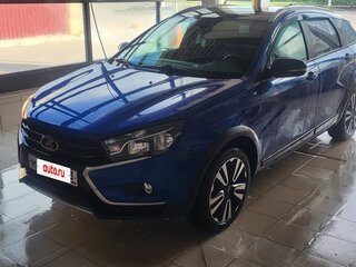 2021 Lada (ВАЗ) Vesta SW I, синий, 1350000 рублей, вид 1