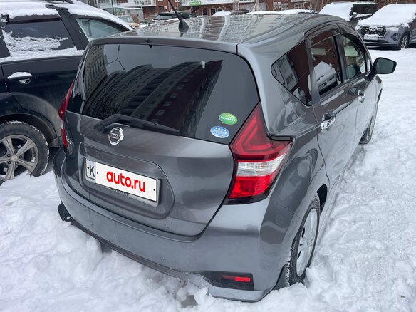 2016 Nissan Note II Рестайлинг, серый, 860000 рублей - вид 11
