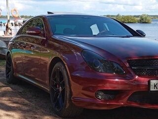 2005 Mercedes-Benz CLS 500 I (C219), красный, 1399000 рублей, вид 3