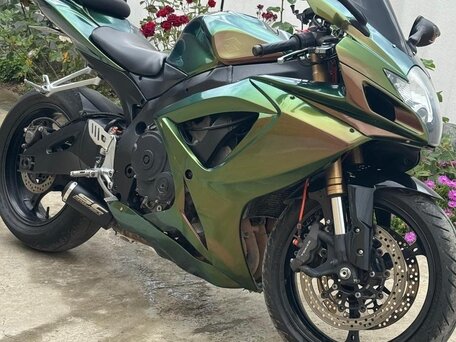 2007 Suzuki GSX-R 600, зелёный, 530000 рублей, вид 1