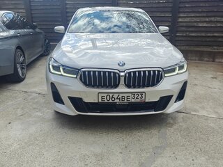 2022 BMW 6 серии Gran Turismo 630i xDrive IV (G32) Рестайлинг, белый, 6500000 рублей, вид 2