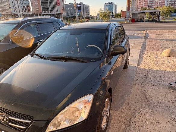 2009 Kia Ceed I, зелёный, 550000 рублей - вид 1