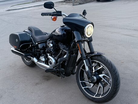 2019 Harley-Davidson Sport Glide, синий, 1750000 рублей, вид 1