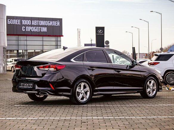 2019 Hyundai Sonata VII (LF) Рестайлинг, чёрный, 1545000 рублей - вид 5
