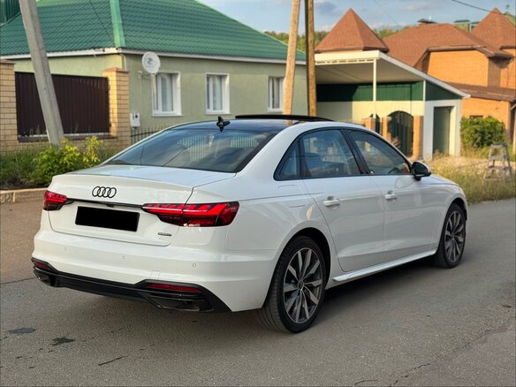 2022 Audi A4 40 TFSI V (B9) Рестайлинг, белый, 3890000 рублей - вид 5