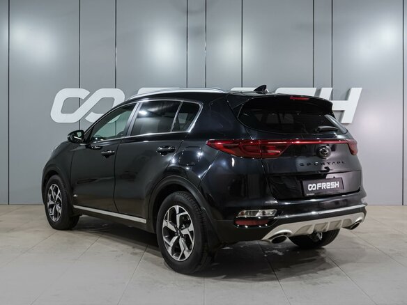 2019 Kia Sportage IV Рестайлинг, чёрный - вид 1