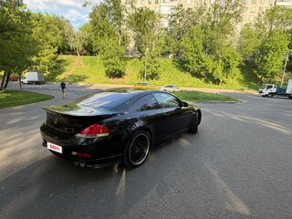 2004 BMW 6 серии 645i II (E63/E64), чёрный, 1050000 рублей, вид 4